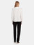 Rib Raglan Mock Neck Pullover