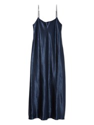 Satin Slip Midi Dress