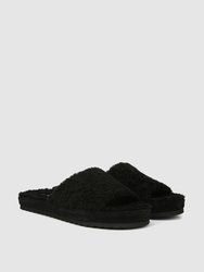 Shearling Kalina Side Sandal