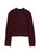 Shrunken Mock Neck Cashmere Sweater