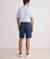 9" On The Go Short In Blue Blazer