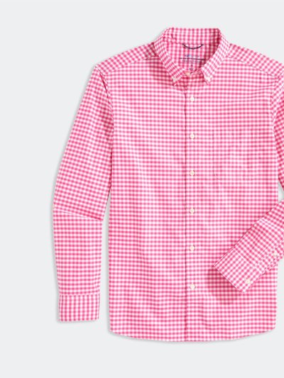 vineyard vines Men's Classic Fit Plaid Otg Brrr Shirt product