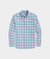 Men's On The Go Check Brrr Shirt - Andros Blue