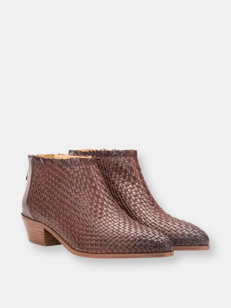 Vintage Foundry Co. Women's Delmira Bootie - Brown