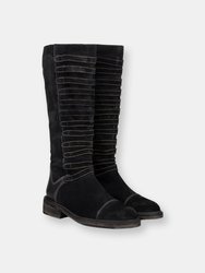 Vintage Foundry Co. Women's Evelyn Tall Boot - BLACK