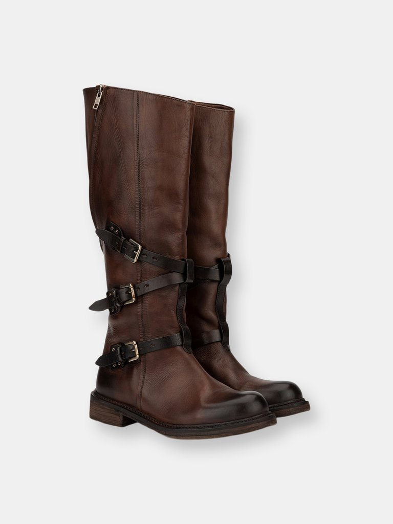 Vintage Foundry Co. Women's Jenny Tall Boot - Cognac