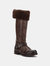 Vintage Foundry Co. Women's London Tall Boot - Brown