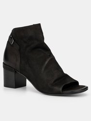Vintage Foundry Co. Women's Sabrina Open Toe Boot - BLACK