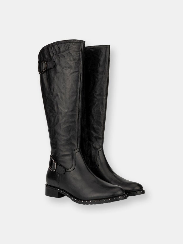 Vintage Foundry Co. Women's Sahara Tall Boot - BLACK