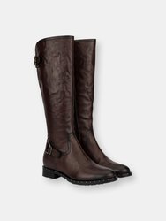 Vintage Foundry Co. Women's Sahara Tall Boot - Burgundy