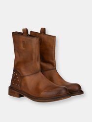 Vintage Foundry Co. Women's Stacy Bootie - Tan