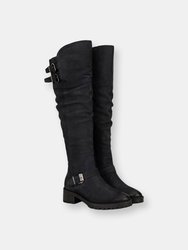 Vintage Foundry Co. Women's Victoria Tall Boot - Navy