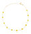 Jocelyn Smiley Necklace - White