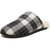 Men's Alfons Orthotic Comfort Slipper - Medium Width In Black Plaid