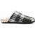 Men's Alfons Orthotic Comfort Slipper - Medium Width In Black Plaid