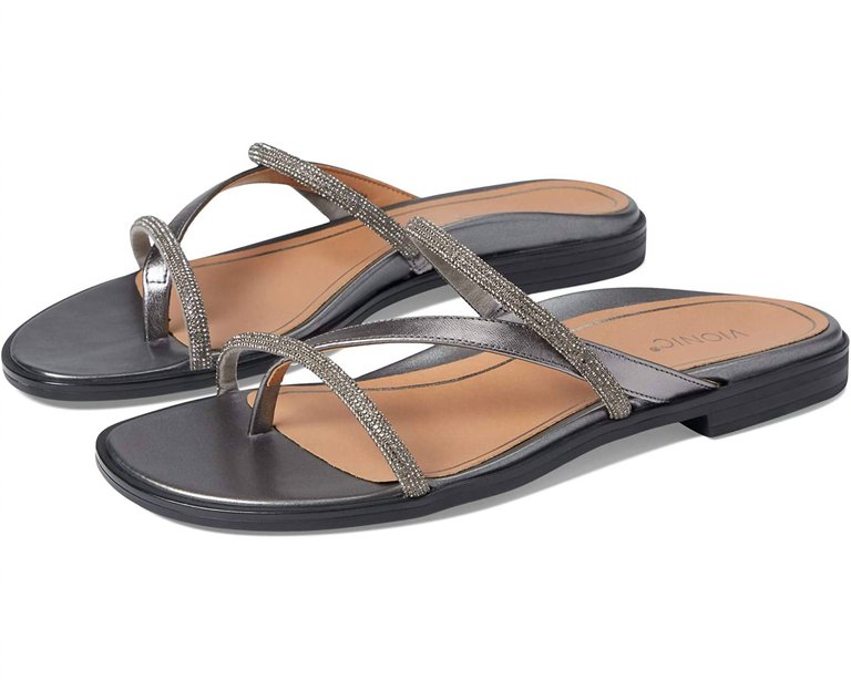 Prism Sandal - Pewter