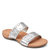 Randi Slide Sandal - Medium Width In Silver Metallic - Silver Metallic