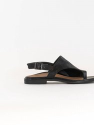 Women's Ella Sandal In Black - Black