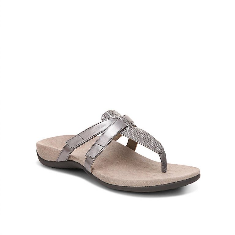 Women's Karley Sandal In Silver - Silver