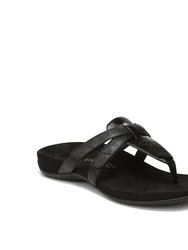 Women's Karley Sandal - Black Wavy