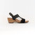 Women's Kaytie Wedge Sandal - Black Suede