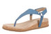 Women's Kirra Toe Post Walking Sandal In Blue