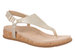 Women's Kirra Toe Post Walking Sandal In Gold - Gold