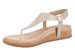 Women's Kirra Toe Post Walking Sandal In Gold