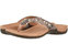 Women's Lucia Snake Thong Sandal In Camelia