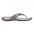 Women's Lucia Snake Thong Sandal - Slate Grey