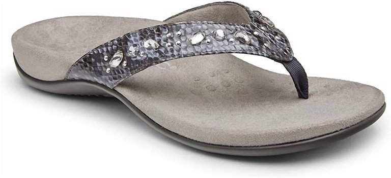 Women's Lucia Snake Thong Sandal