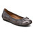 Women's Minna Ballet Flats In Pewter Metallic