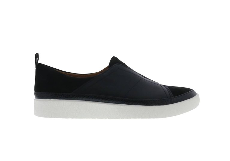 Women's Zinah Slip On Sneaker - Black - Black