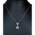 0.60 Cttw Pendant Necklace, Lemon Quartz Trillion Shape Pendant Necklace For Women In 18 Inch Chain, Prong Setting - 0.39" L x 0.25" W