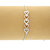 1/10 cttw Diamond Bolo Bracelet Rose Gold Plated Over .925 Sterling Silver Heart