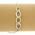 1/10 cttw Diamond Bolo Bracelet Yellow Gold Plated Over Sterling Silver Links