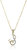 1/20 Cttw Diamond Musical Pendant Necklace 14K Yellow Gold With 18" Chain - 14k Yellow Gold