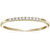 1/10 cttw Petite Diamond Wedding Band For Women In 10K Yellow Gold Prong - Yellow Gold