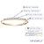 1/10 cttw Petite Diamond Wedding Band For Women In 10K Yellow Gold Prong