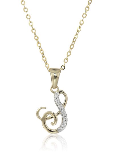 Vir Jewels 1/20 Cttw Diamond Musical Pendant Necklace 14K Yellow Gold With 18" Chain product