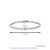 1/4 Cttw Diamond Bracelet For Women, Round Lab Grown Diamond Tennis Bracelet In .925 Sterling Silver, Prong Setting, 7 Inch