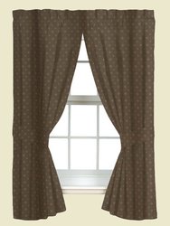 Blue Ridge Trading Whitetail Dreams, Nature Design 42" x 87'' Inches, Perfect Animal Themed Drapes for Bedroom, Kitchen, Living Room & Farmhouse