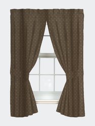 Blue Ridge Trading Whitetail Dreams, Nature Design 42" x 87'' Inches, Perfect Animal Themed Drapes for Bedroom, Kitchen, Living Room & Farmhouse