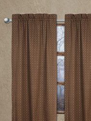 Blue Ridge Trading Whitetail Dreams, Nature Design 42" x 87'' Inches, Perfect Animal Themed Drapes for Bedroom, Kitchen, Living Room & Farmhouse