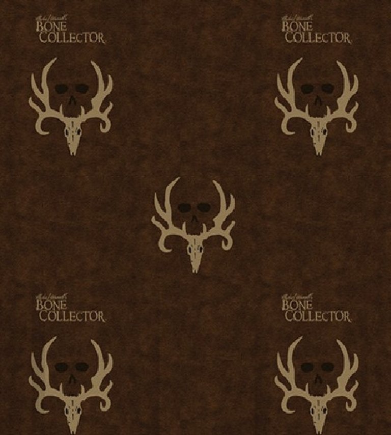 Bone Collector Shower Curtain Brown 72" x 72" Inch, Premium Quality Fabric, Skull Shower Curtain For The Bathroom, Stalls, and Bathtubs, Easy Care