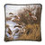 VISI-ONE Ridge Trading Duck Approach  Square Pillow, Rustic Forest Cushion For sofas, beds, and chairs - 18" x 18" Inches & 14" x 20" Inches - Corded