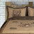 Whitetail Elk Comforter Set - 4 Piece Printed Bedding - Hunting Deer Comforter Set for Bedroom, Hunting & Outdoor & 3 Pieces for Twin