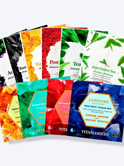 Vitamasques Classic Korean Face Mask Pack product