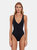 Alana Criss Cross Rib Swimsuit