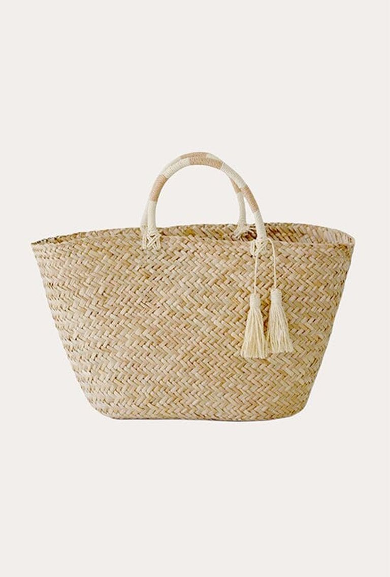 Amalifi Beach Tote - Natural/Natural - Natural/Natural